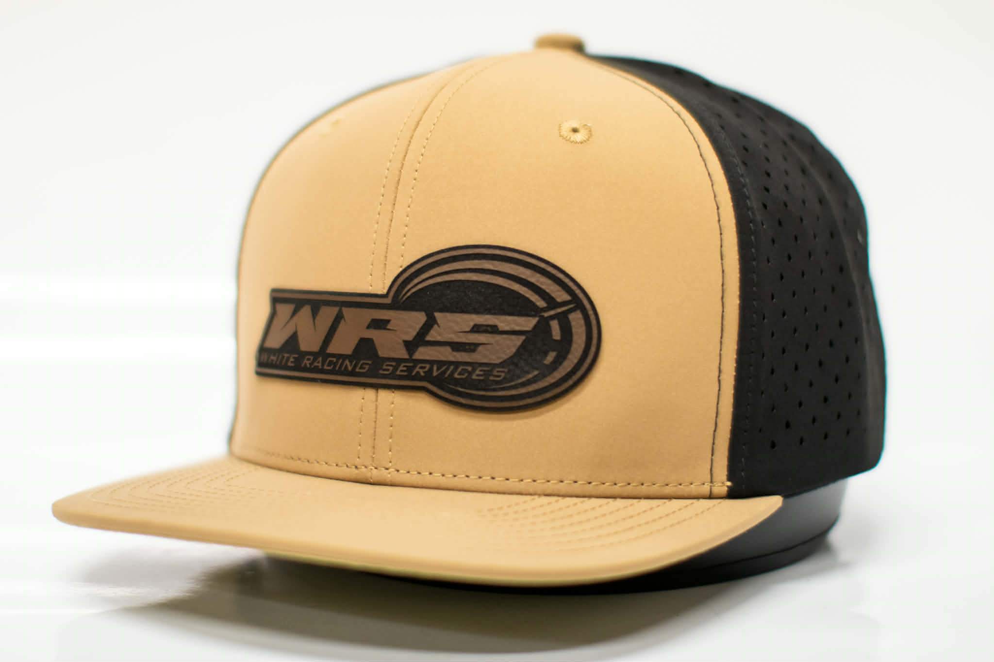 Custom Performance Hats - Leather Logos
