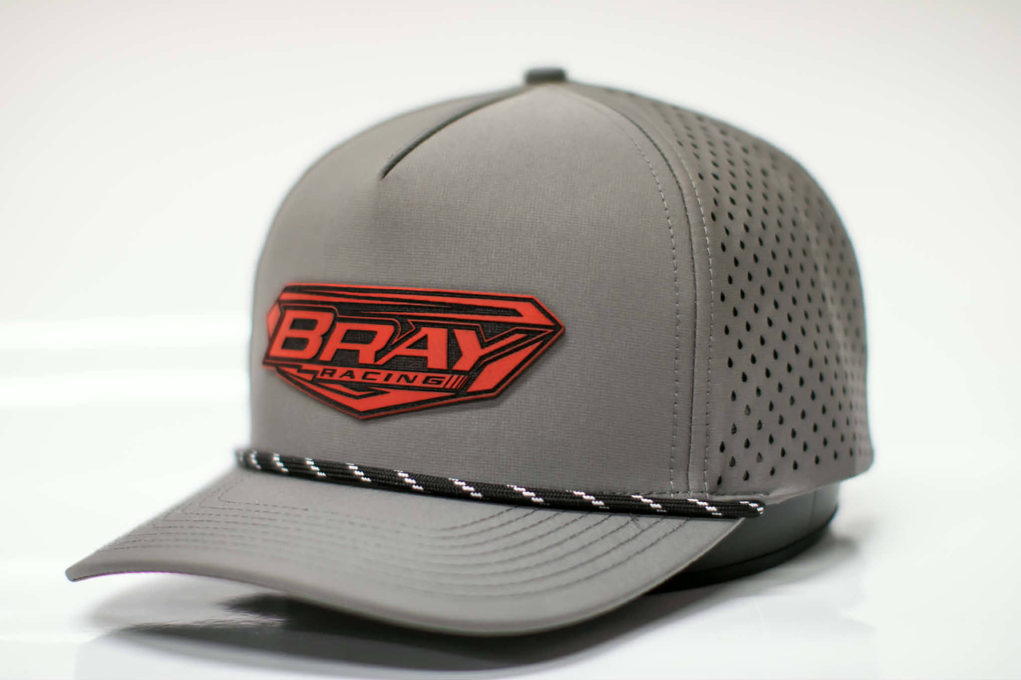 Custom Performance Hats - Leather Logos