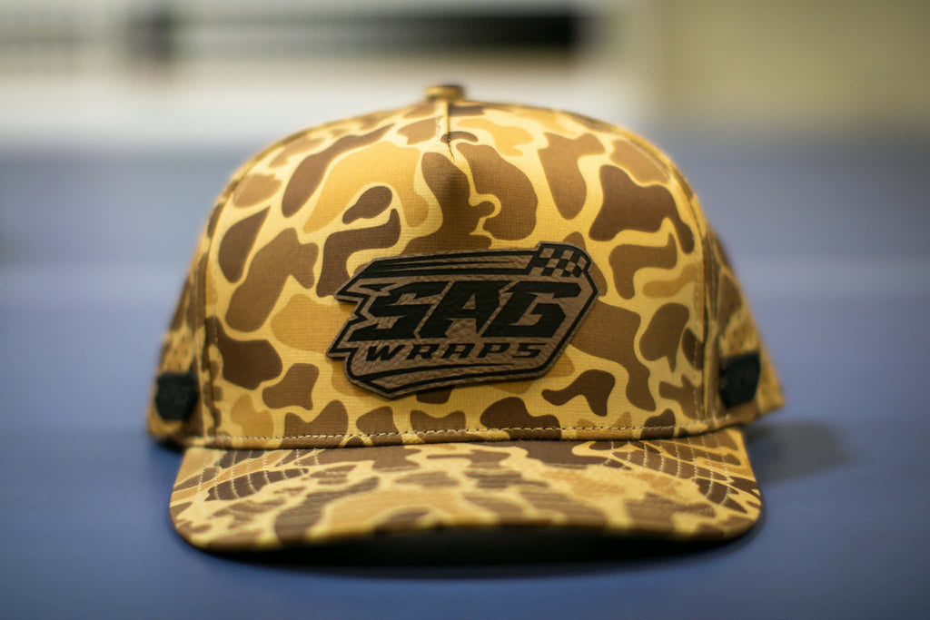 Custom Performance Hats - Leather Logos