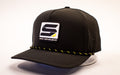 Black/Flourecent Yellow SAG Headwear Square Logo
