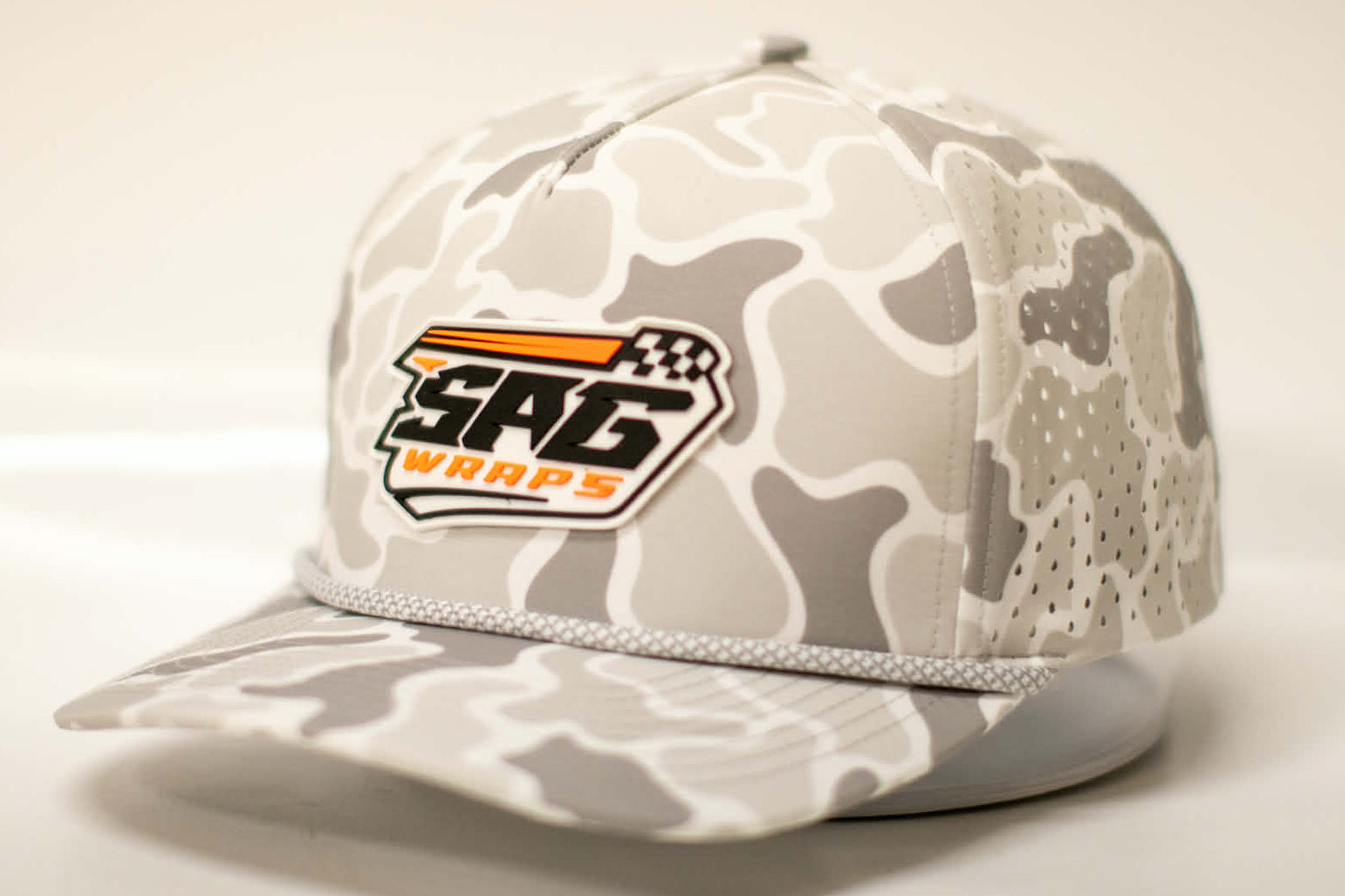 Custom Performance Hats - PVC Rubber Logos (Full Color)