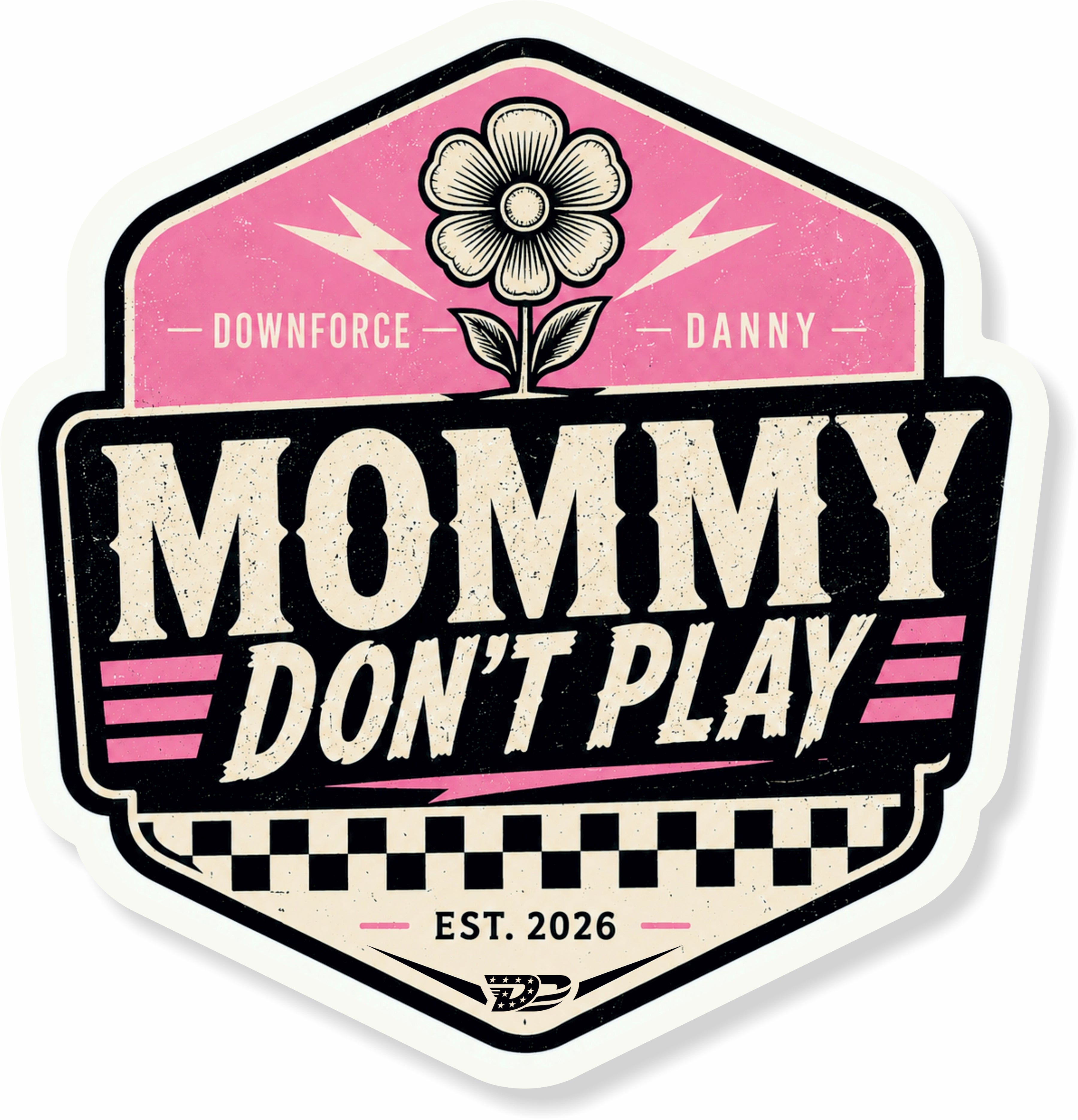 SKU: DownforceMommy-Sticker