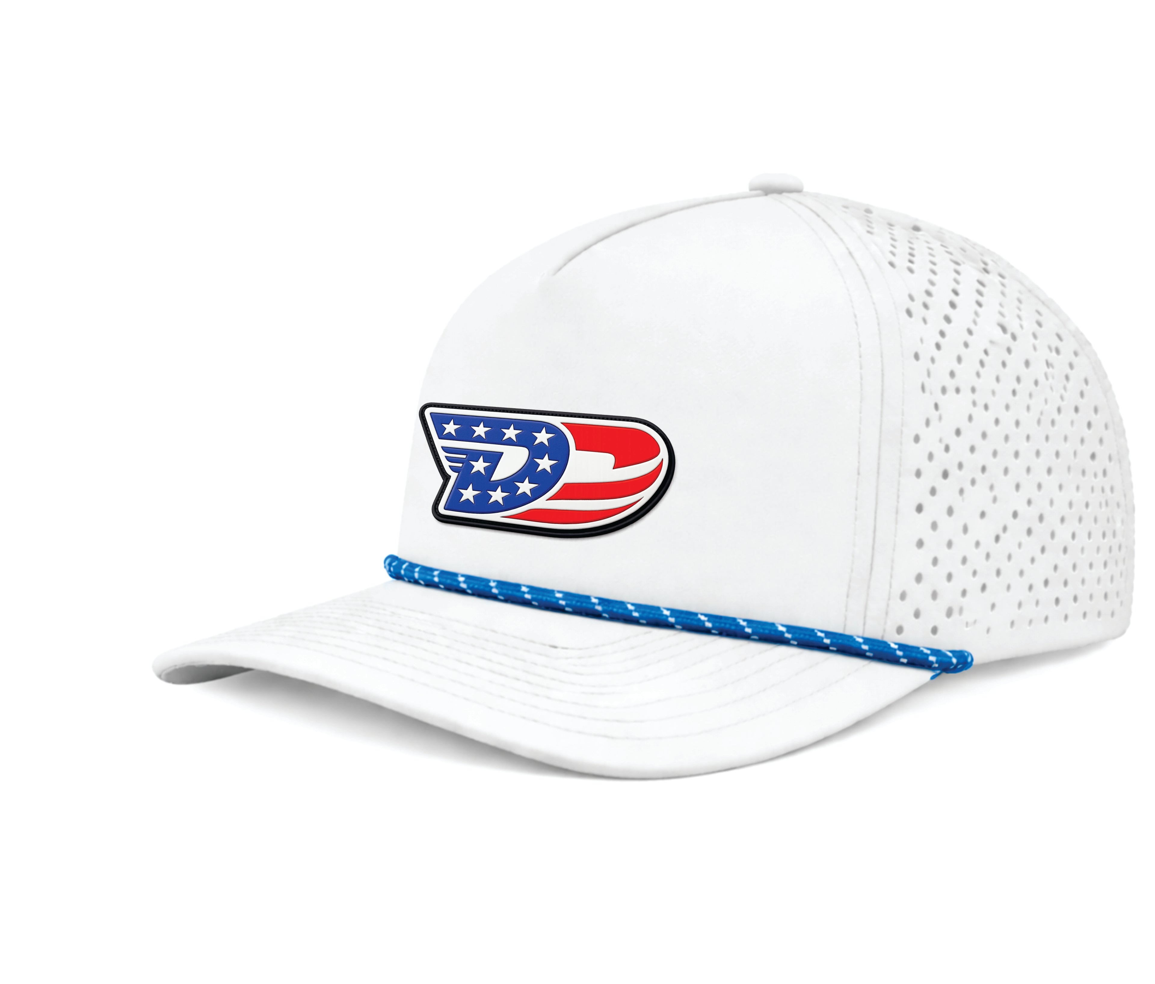 DD Performance Rope Hat WHITE