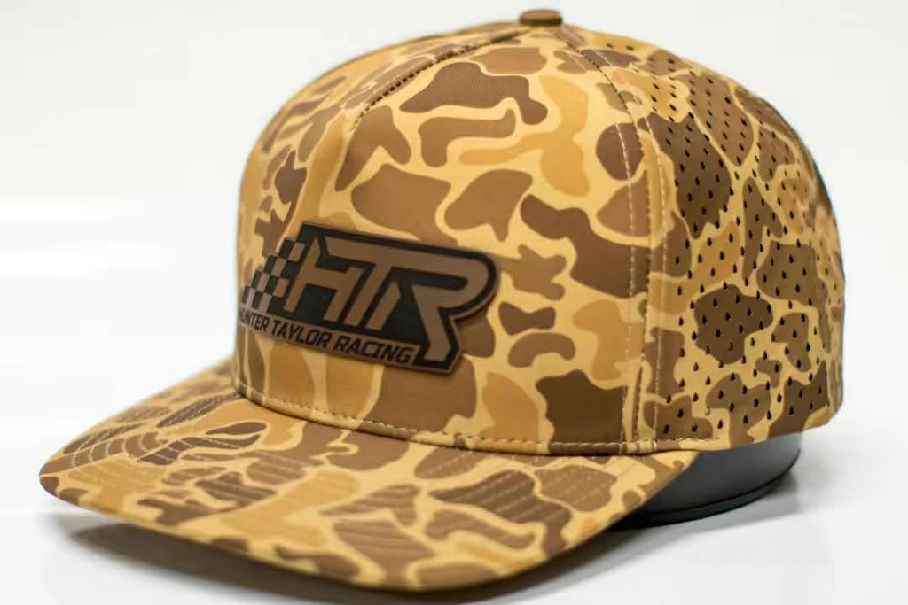 Custom Performance Hats - Leather Logos