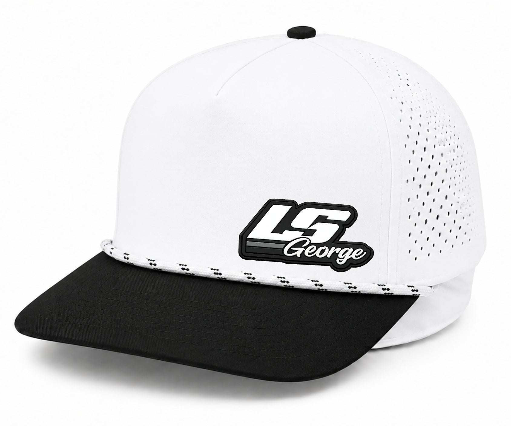 SKU: George-LogoHat-Wht