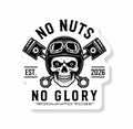 SKU: NOGUTSNOGLORY-STICKER